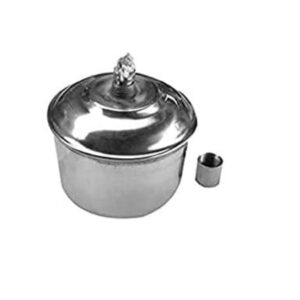 Laboratory Steel Spirit Lamp Steel with Wicks