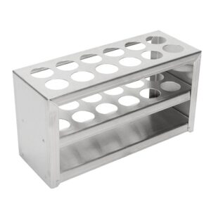 Stainless Steel Test Tube Rack, 18 MM 12 Holes
