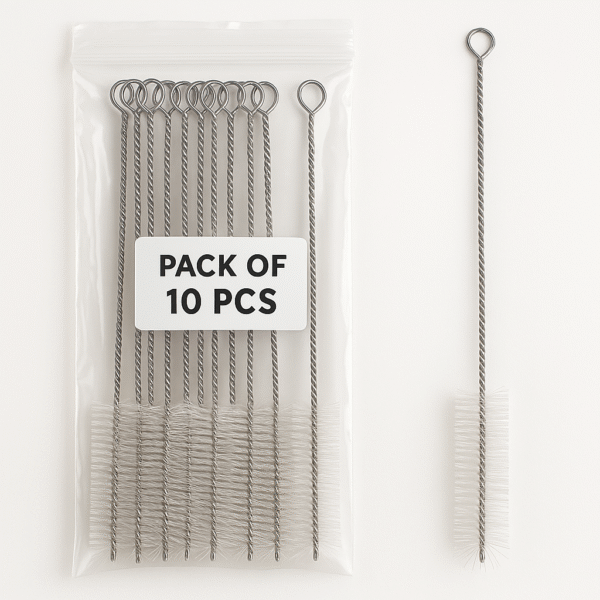 Laboratory Cleaning Nylon Brush for Lab Glasswares, Beakers , cylinders etc.
