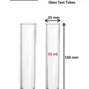Test Tube 50ml Without Rims