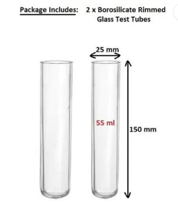 Test Tube 50ml Without Rims
