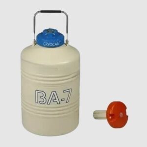 High-Quality 7.9 Ltrs Liquid Nitrogen Container BA-7 for Semen Storage