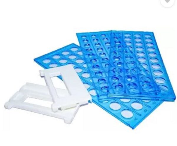 Test Tube Rack 50 Holes for 13 mm Tubes