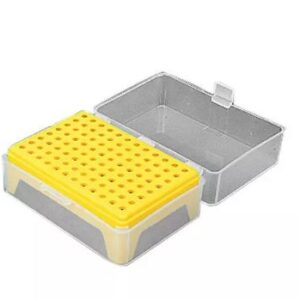 Micro Pipette Tip Box for 10 ul Tipx 96 Wells - Yellow