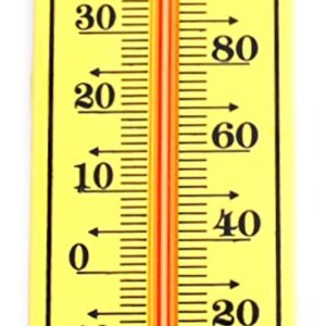 Plastic Wall Room Temperature Thermometer