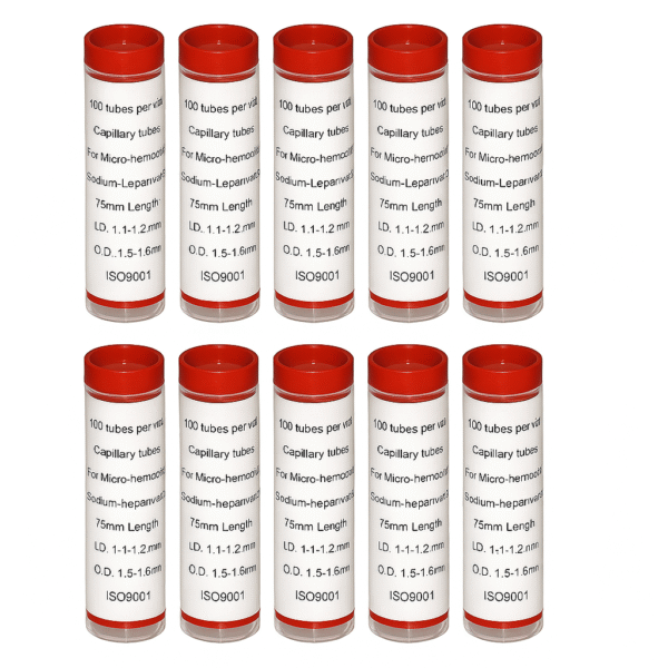 sodium heparin capillary tubes