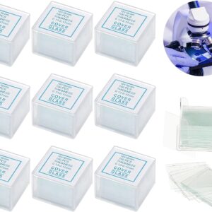 Imported Glass Cover Slips 22x22 mm – Pack of 1000 (10 Packs x 100 Slips)