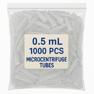 Microcentrifuge Tubes 0.5 mL – Snap Cap, Graduated (Pack of 1000)
