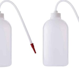 wash bottle pack of 2 for laboratory
