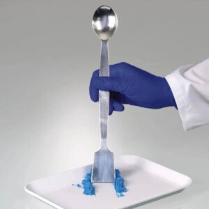 laboratory SPATULA stainless steel dual end