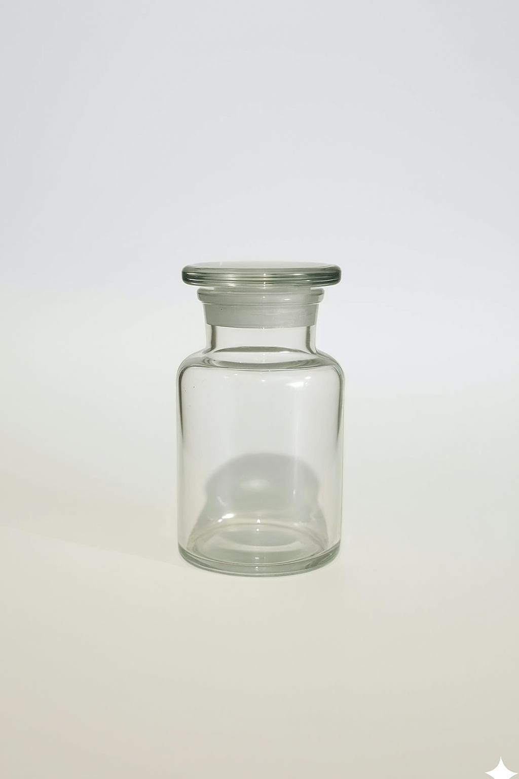 Reagent Bottle Wide Mouth - LabsApex wide mouth glass reagent bottle with glass stopper